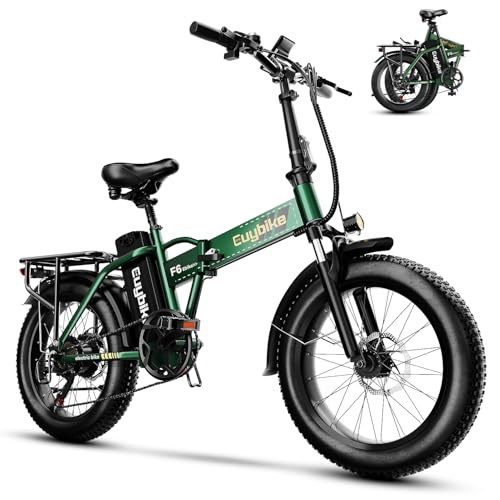 Folding Electric Bike 1000W 48V 20AH Removable Battery 20" Fat Tire for Adults C847123