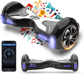 TOMOLOO Hoverboard for Kids and Adults,6.5" Hoverboard with Bluetooth Speaker and Colorful LED lights,Self Balancing Scooters App Controlled Longtime Hoverboards Ul2272 Certified