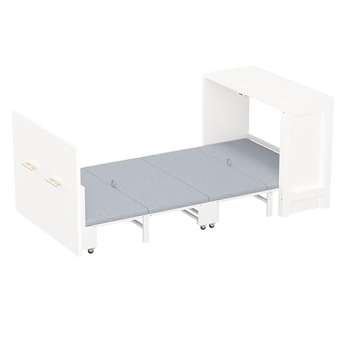 Ball & Cast Queen Murphy Bed Wall Chest with USB and Storage X29201