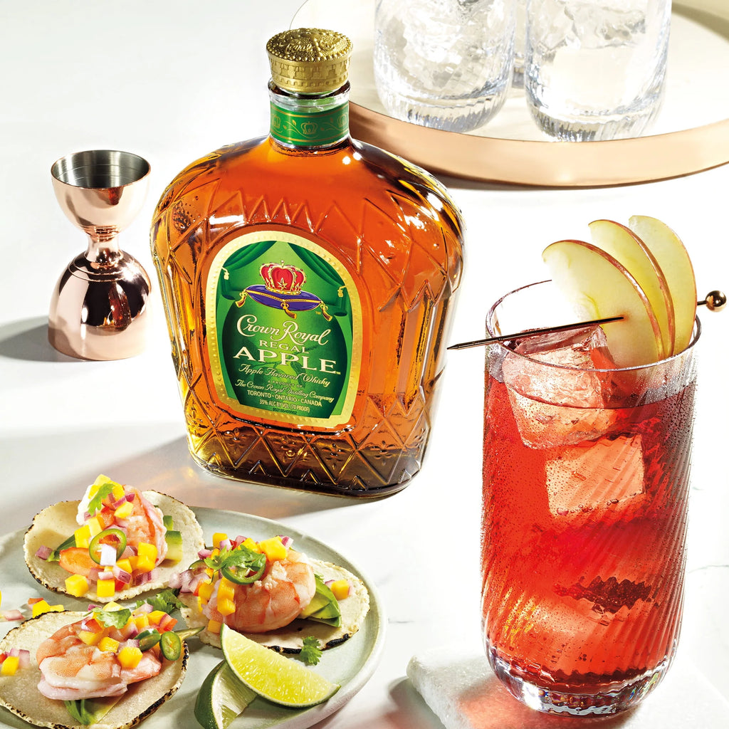 Crown Royal Regal Apple Flavored Whisky, 750 mL H4809