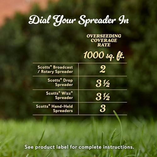 Scotts Tall Fescue Blend Grass Seed with Fertilizer and Soil Improver, 8 lbs A926