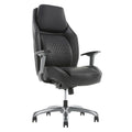 Shaquille O'Neal Zephyrus Bonded Leather High-Back Executive Chair, Black