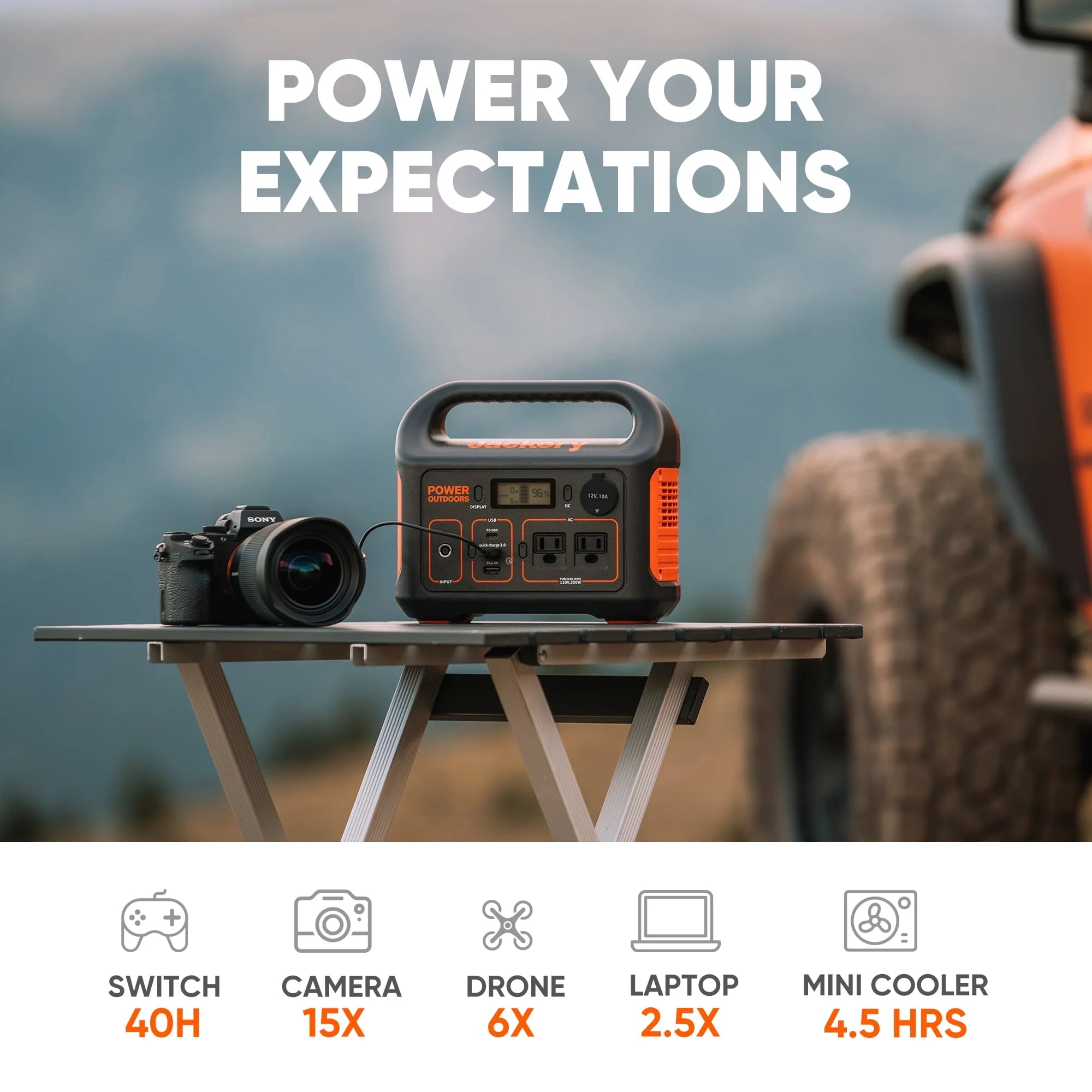 Jackery Portable Power Station 293Wh Lithium Battery 300W C634951