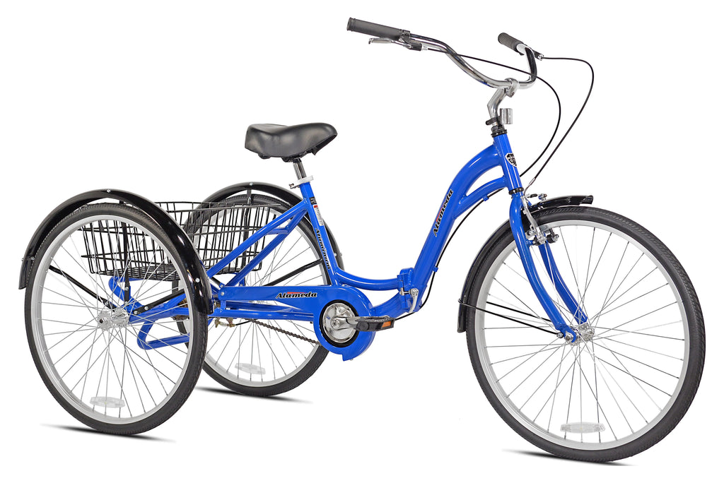 Kent 26 Alameda Folding Adult Trike, Blue P3671