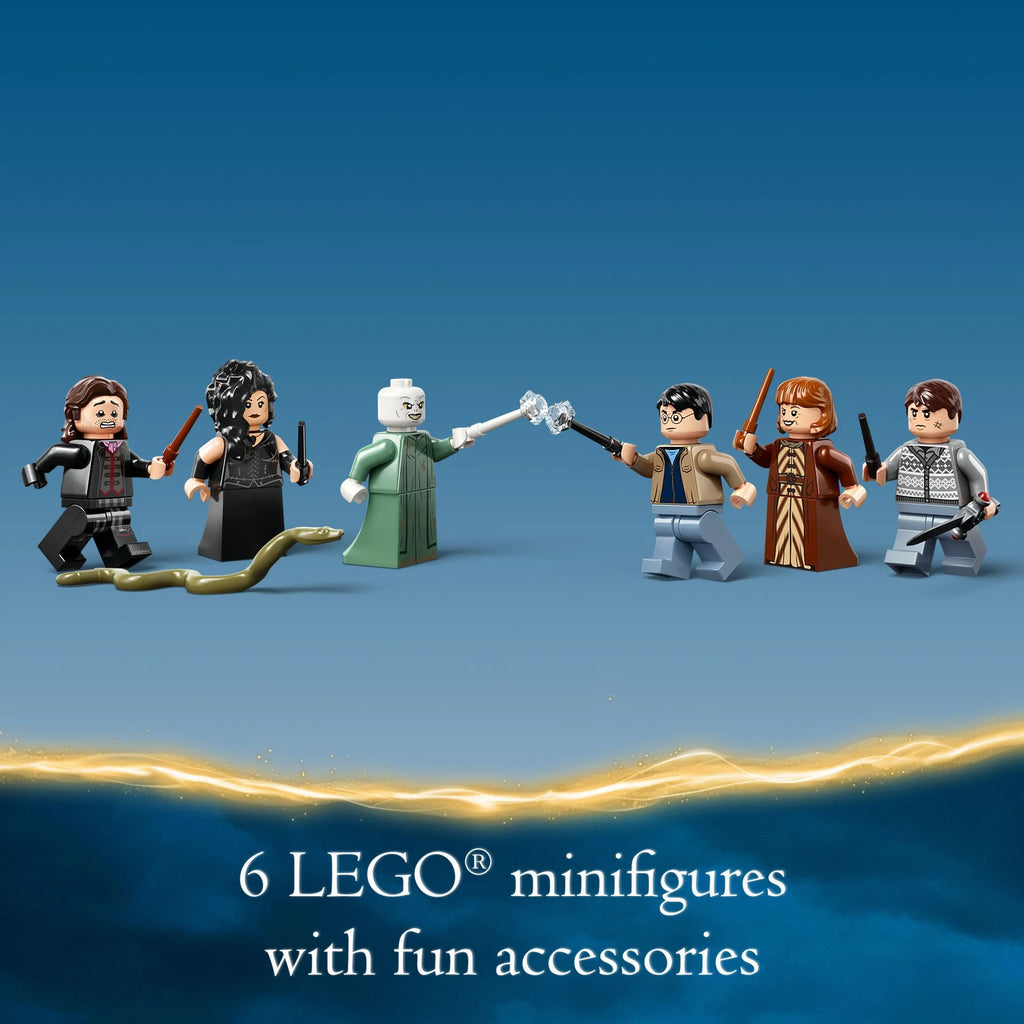 LEGO Harry Potter The Battle of Hogwarts Building Toy Set, 6 Minifigures, Ages 9 and Up A39520