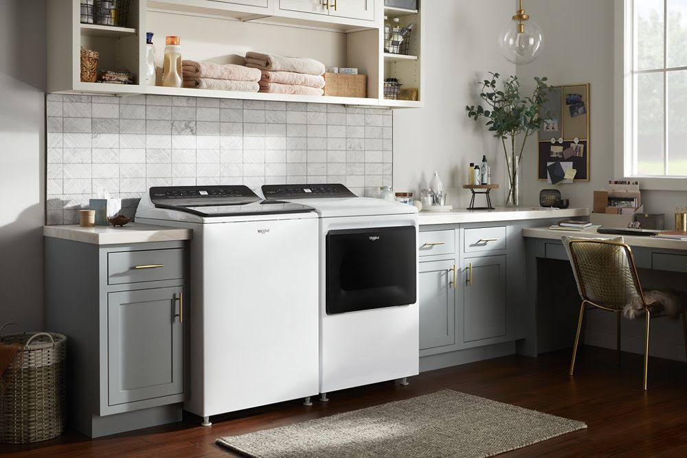 Whirlpool WTW5100HW Top-Loading Washer White S180