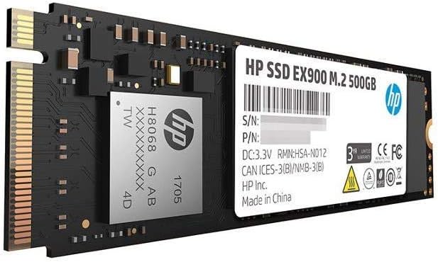 HP EX900 M.2 500GB PCIe 3.0 NVMe Internal SSD (2-Pack) M8504