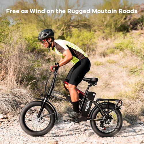 Folding Electric Bike 1000W 48V 20AH Removable Battery 20" Fat Tire for Adults C847123