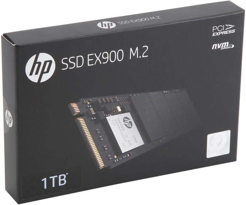 HP EX900 M.2 1TB PCIe 3.1 NVMe Internal Solid State Drive E41724