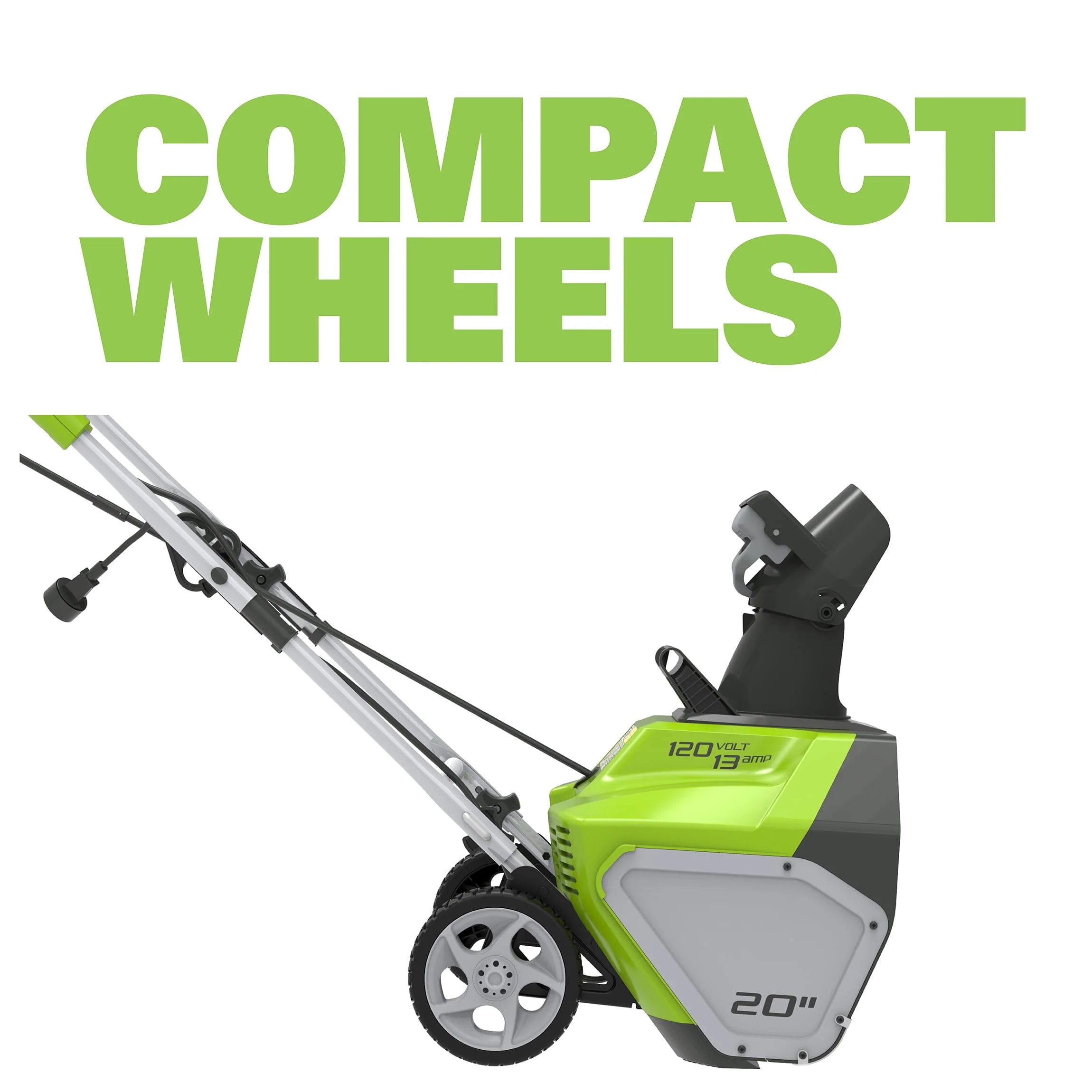 Greenworks 13 Amp 20 in. Corded Electric Snow Thrower Y42657