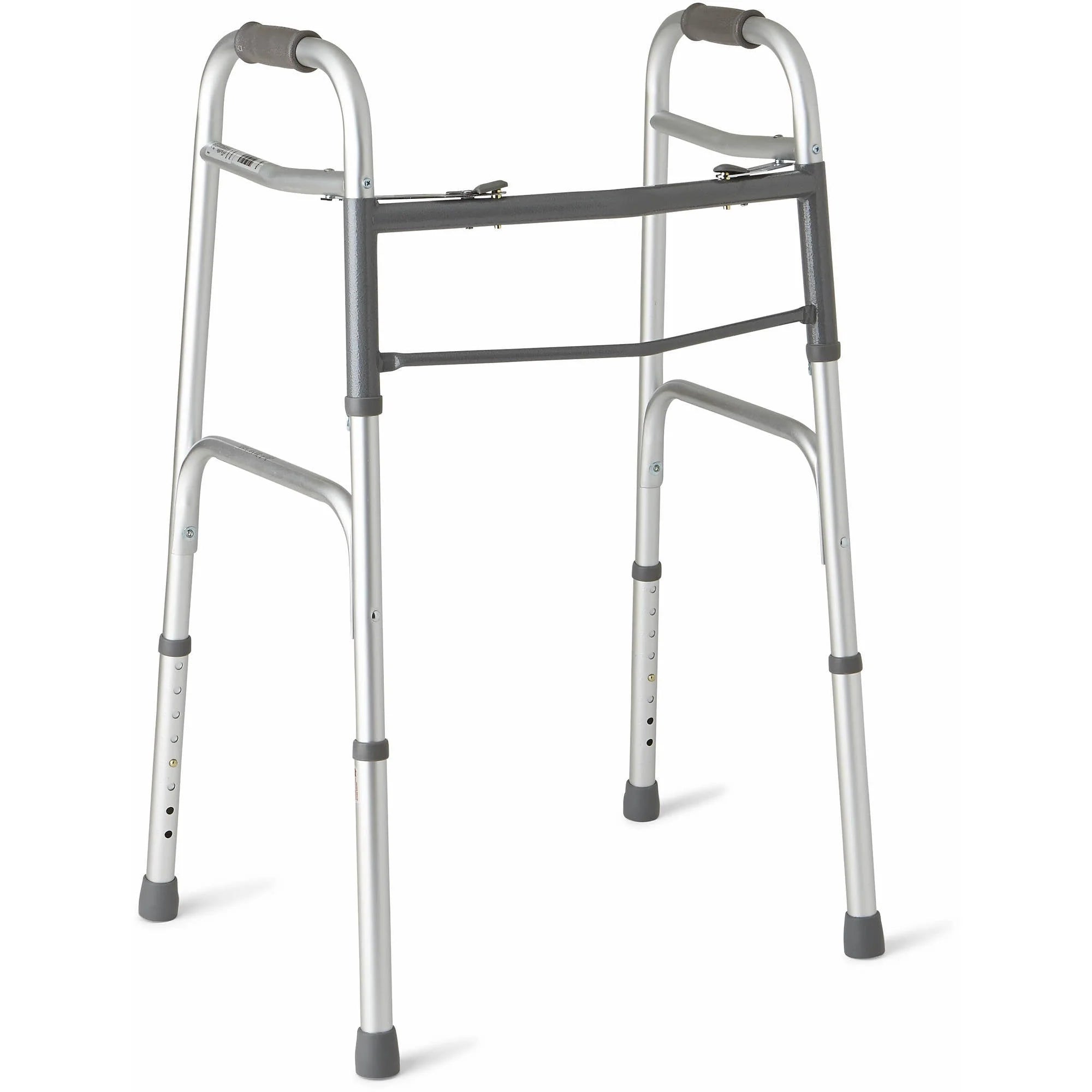 Medline Deluxe Two-Button Folding Walker