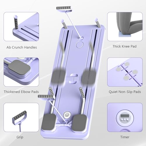 JANUA Pilates Board - Foldable 5-in-1 Reformer Set for Home R193