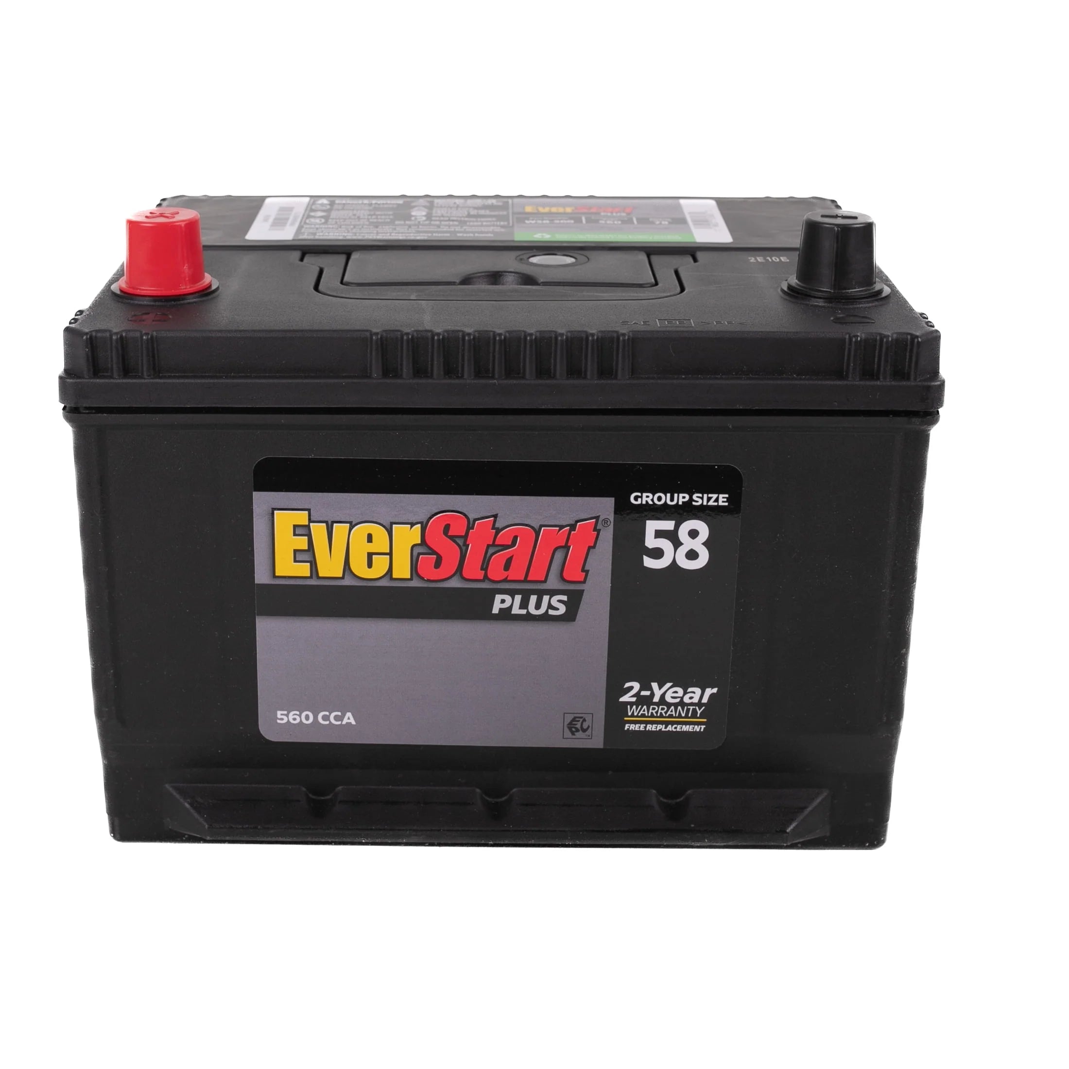 EverStart Plus Lead Acid Automotive Battery Group Size 58 12V 560 CCA G3003