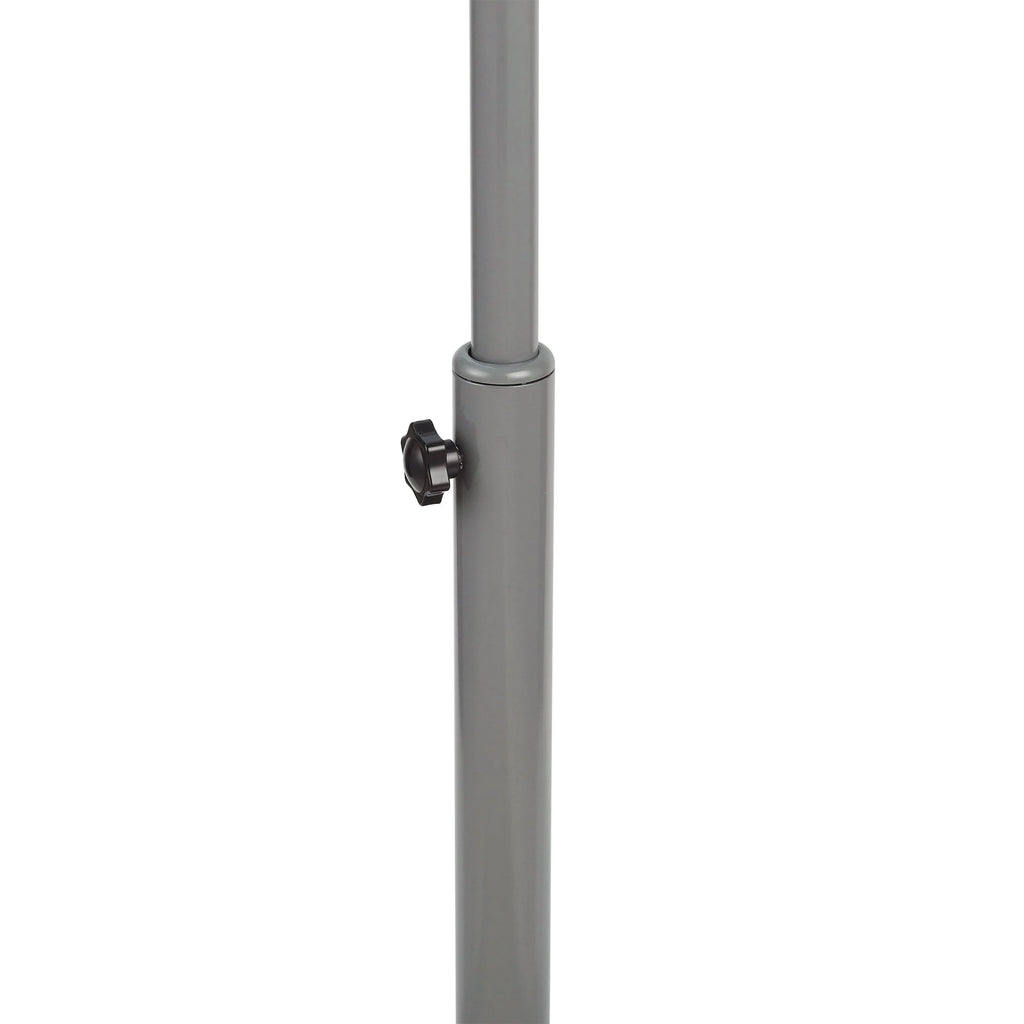 Better Homes & Gardens 16 inch Adjustable Oscillating Metal Stand Fan, Red O2097