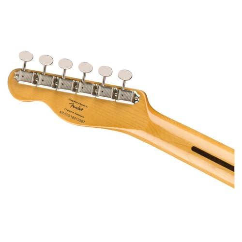Squier Classic Vibe 70s Thinline Telecaster Electric Guitar Natural Maple Fingerboard W3907