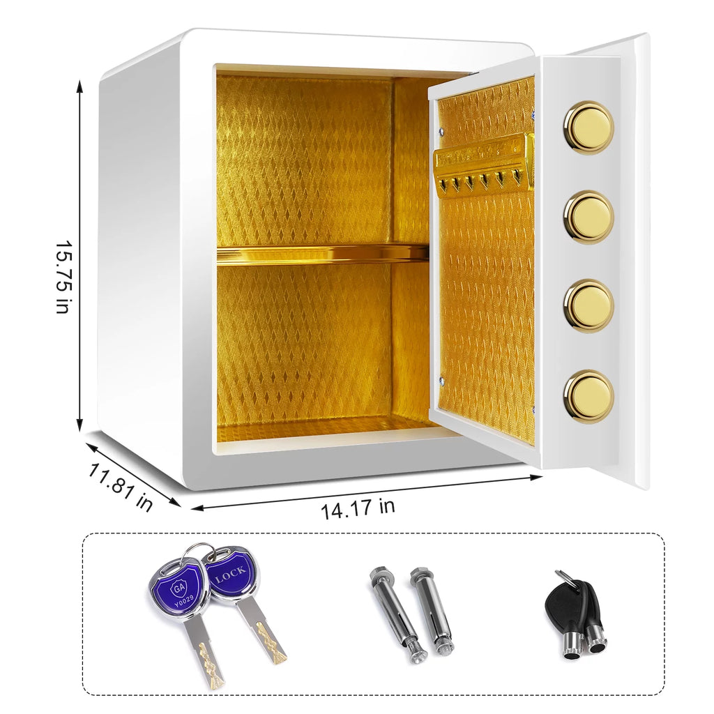 Home Safe with Digital Keypad and Alarm System U30138