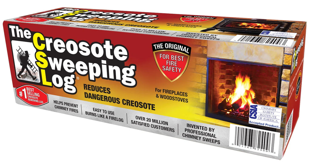 CSL Creosote Sweeping Log for Fireplaces and Woodstoves Y818107