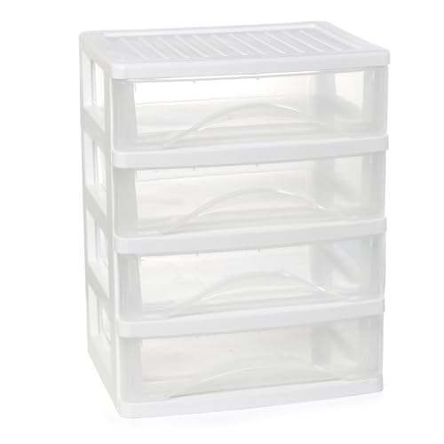 3 Drawer Plastic Storage Organizer for Home Office G4159