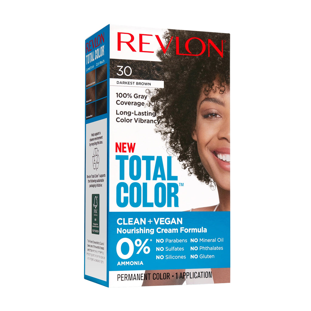 Revlon Total Color Permanent Hair Color, 535 Medium Golden Mahogany X49899