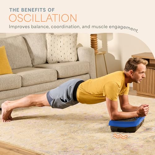 Lifepro Vibration Plate Exercise Machine with Magnetic Acupoints for Full Body Fitness A59153