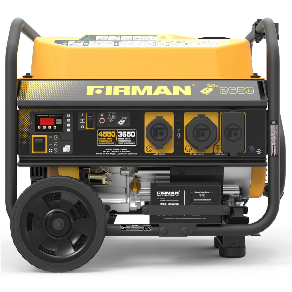 Firman Generators 4550W Gas Powered Portable Generator with Remote Start P627224
