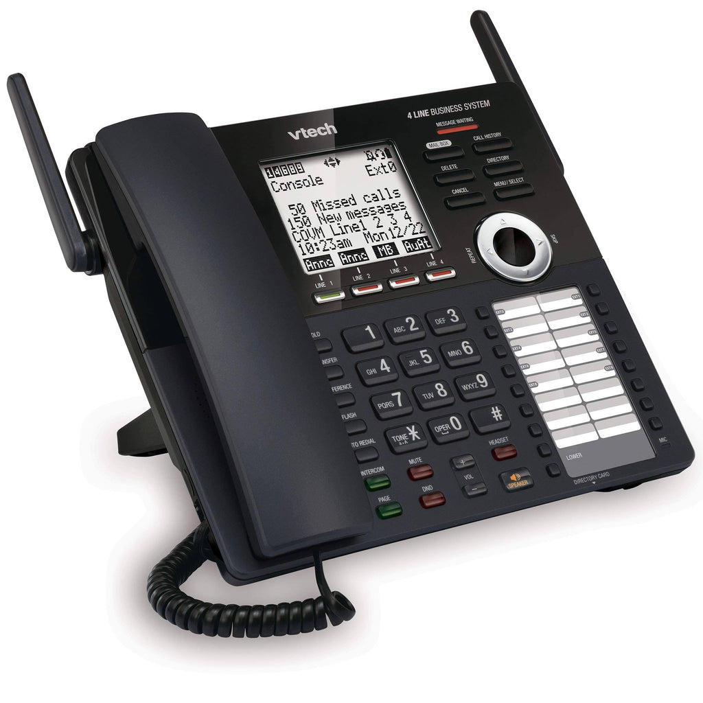 Vtech Am18447 Main Console 4-Line Expandable Small Business Office Phone System