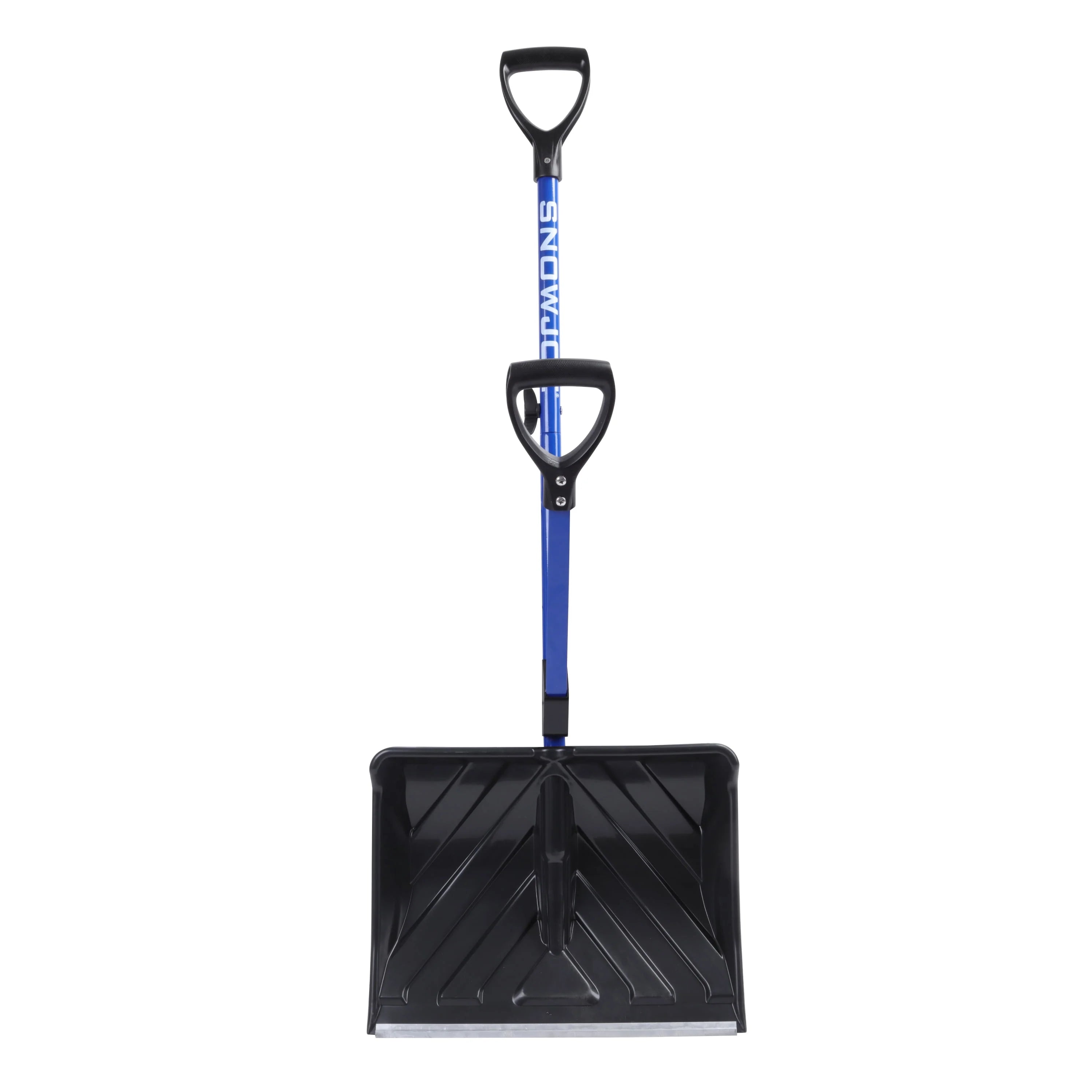 Snow Joe Shovelution Strain-Reducing Snow Shovel, 18-Inch Poly Blade L7115