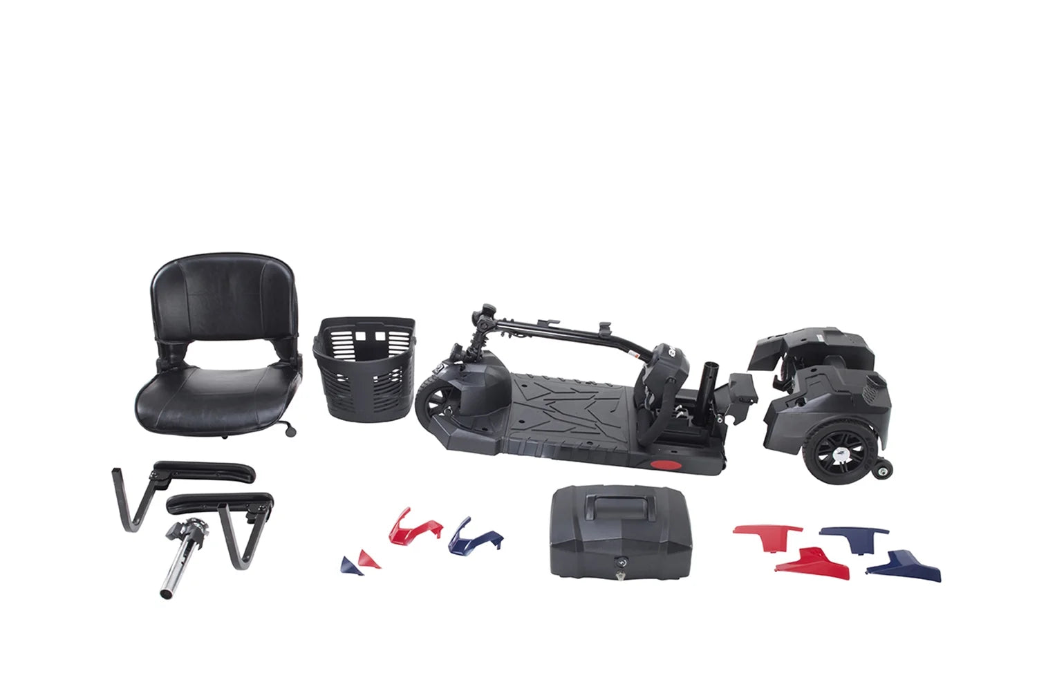 Drive Medical Spitfire Scout 3 Transportable Mobility Scooter with 12 AH Battery R188250