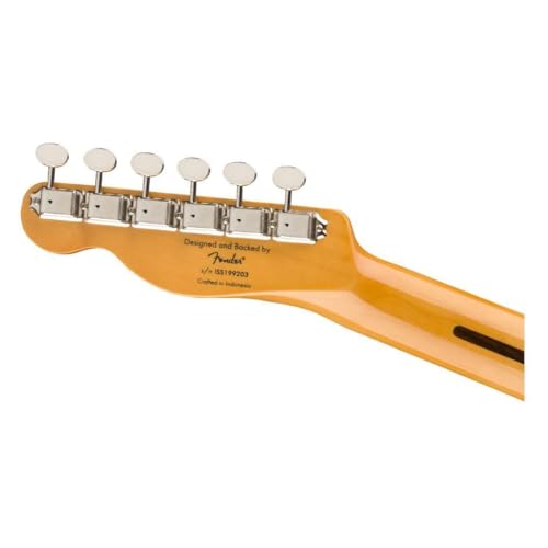 Squier Classic Vibe 70s Thinline Telecaster Electric Guitar Natural Maple Fingerboard W3907
