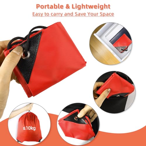 GoodtoU 40 Pack Drawstring Backpacks Waterproof Nylon Cinch Bags for School Gym N792