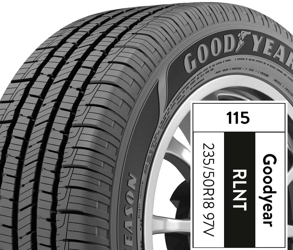 Goodyear Reliant All-Season 235/50R18 97V Tire G216476