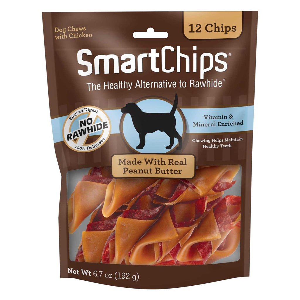 SmartBones SmartChips Peanut Flavored Dog Chews