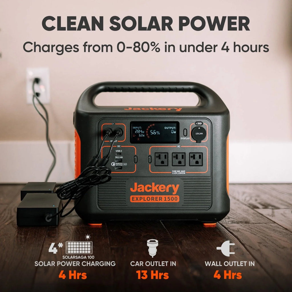 Jackery Explorer 1500 Portable Power Station 1534Wh H37946