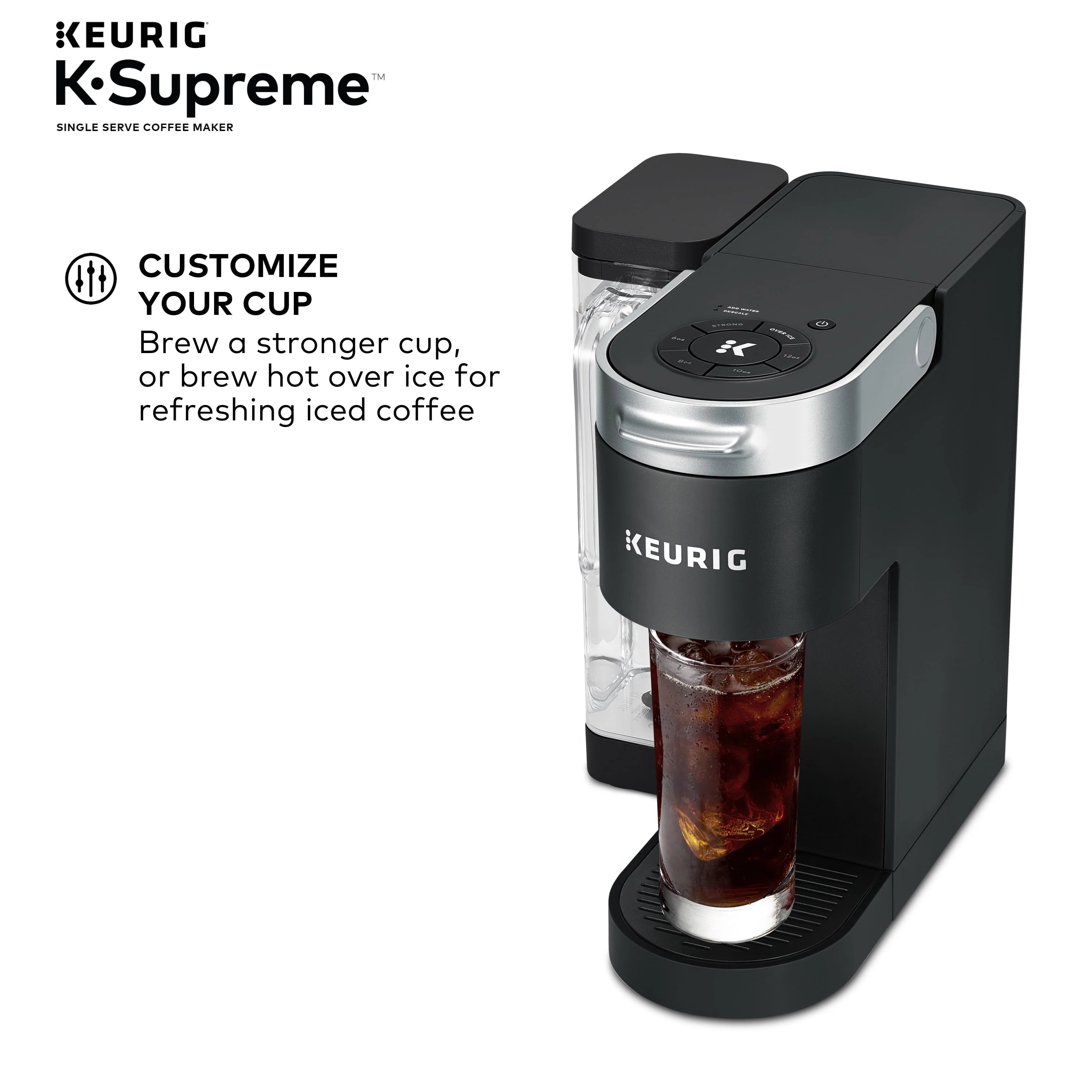 Keurig K-Supreme Single-Serve K-Cup Pod Coffee Maker, Black G914