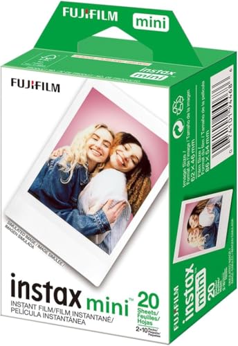 Fujifilm INSTAX Mini Instant Film 2 Pack (20 Sheets) White I6564