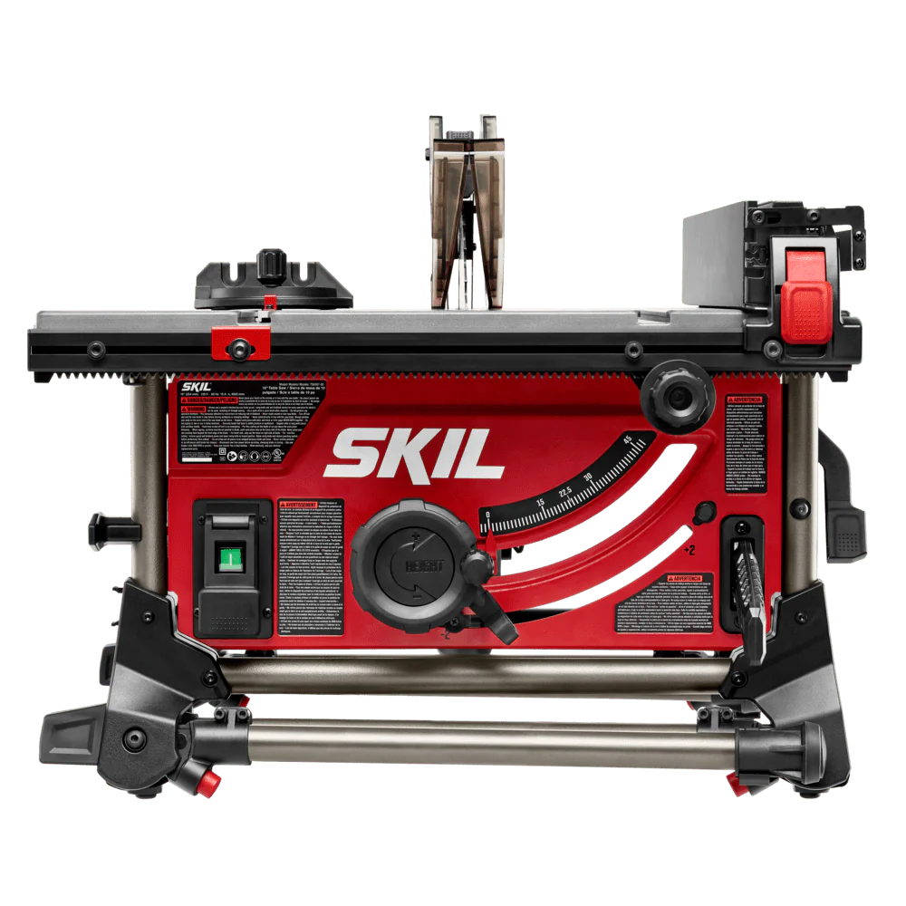 SKIL 15 Amp 10'' Corded Electric Table Saw with Folding Stand