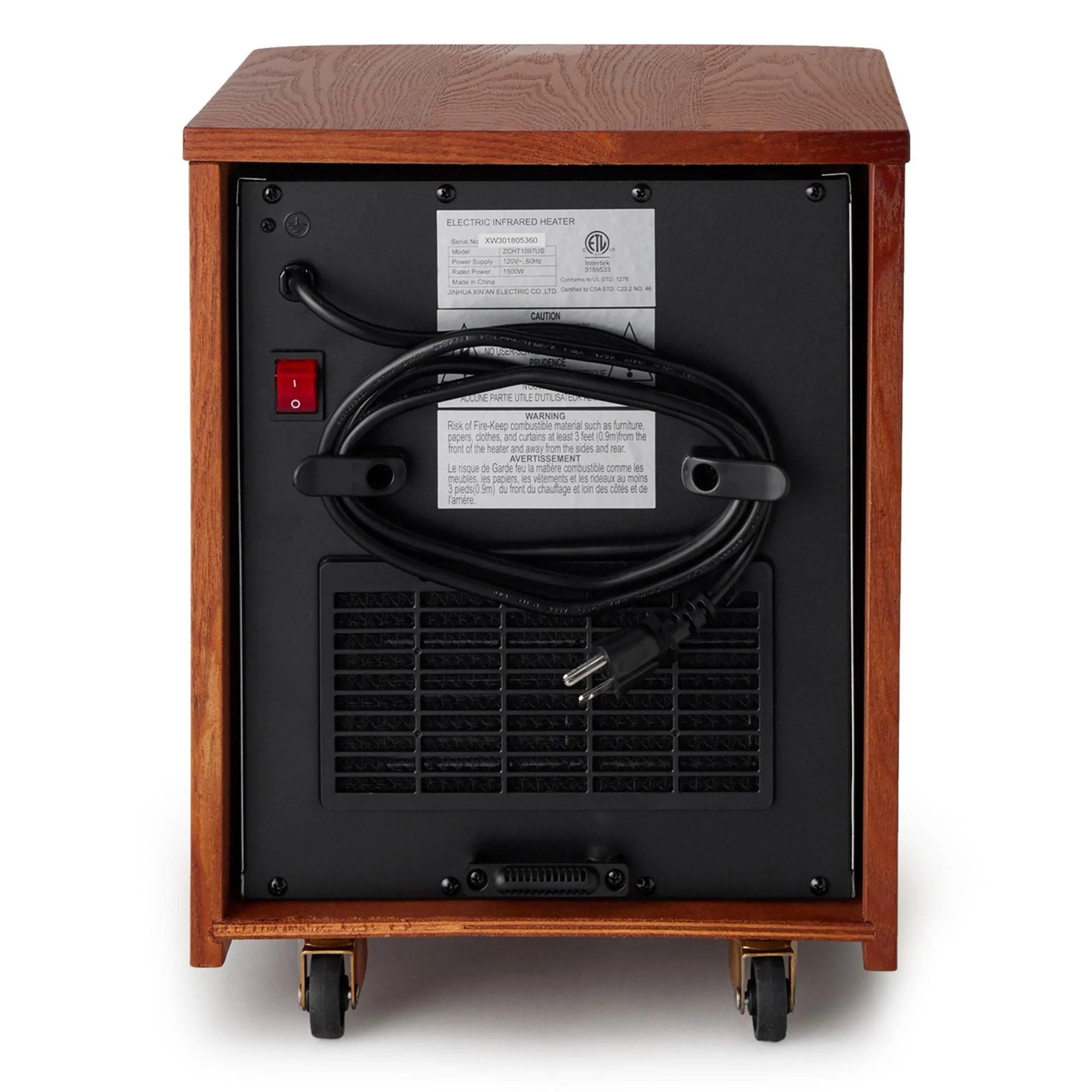 LifeSmart LifePro 6 Element 1500W Infrared Quartz Heater M4657