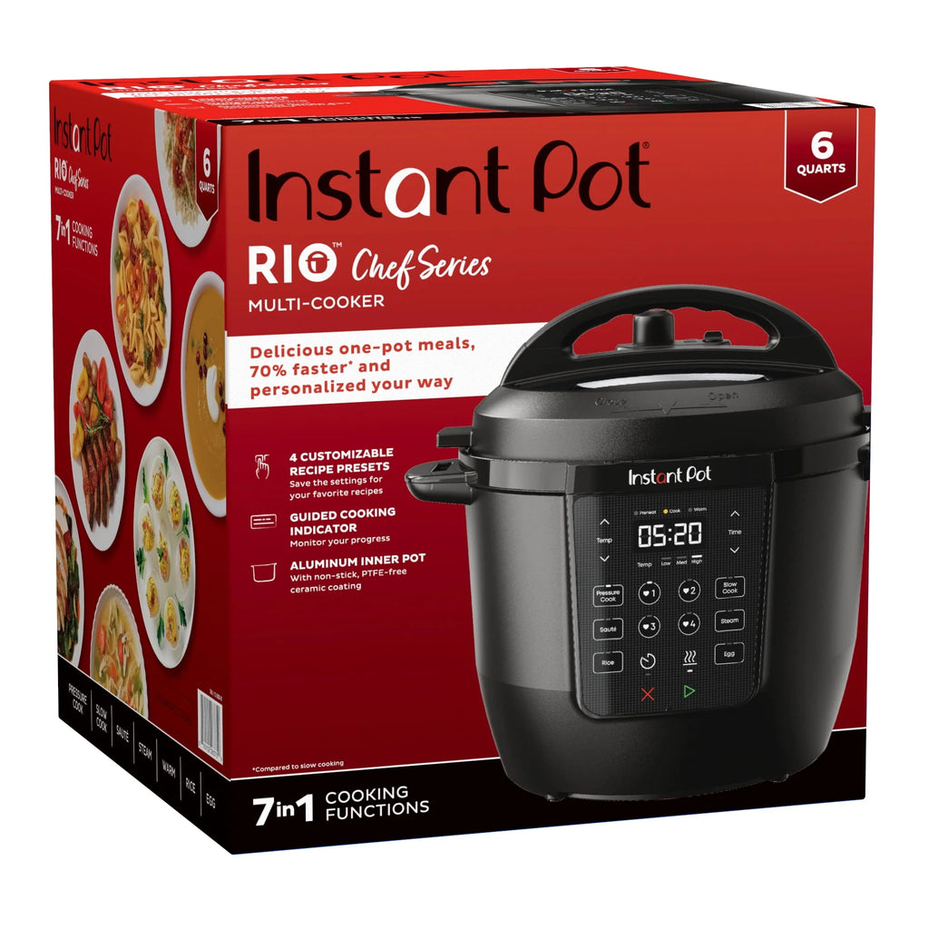 Instant Pot RIO Chef Series 6 Qt Pressure Cooker Y183352