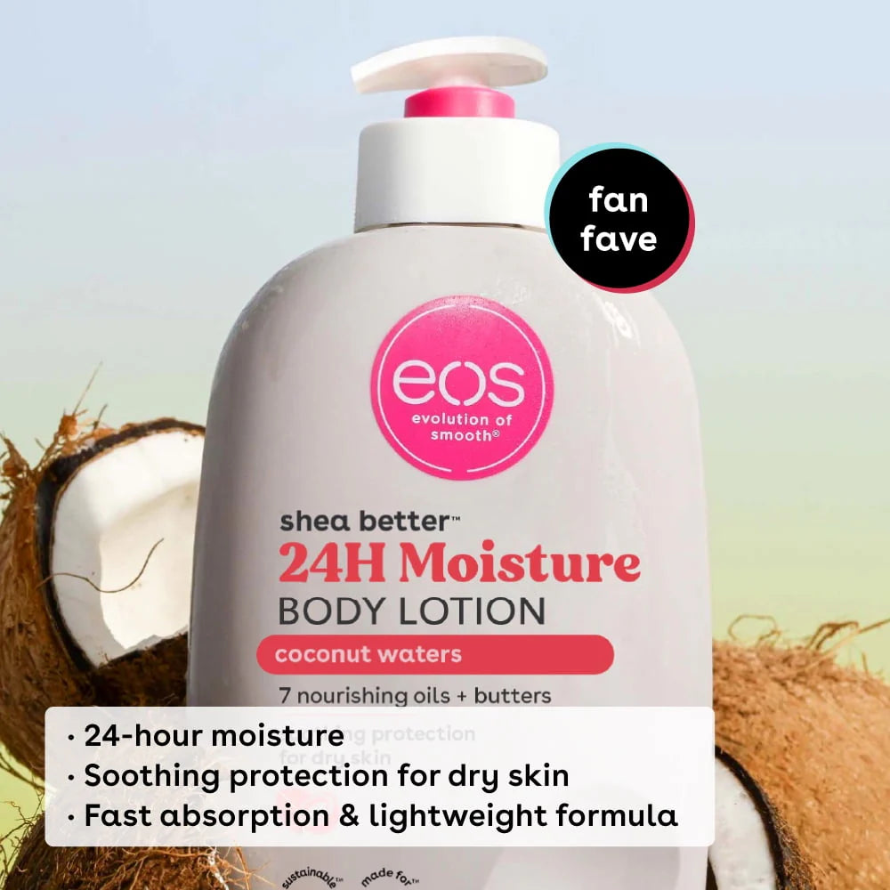 eos Shea Better Body Lotion Coconut Waters, 16 fl oz U579066