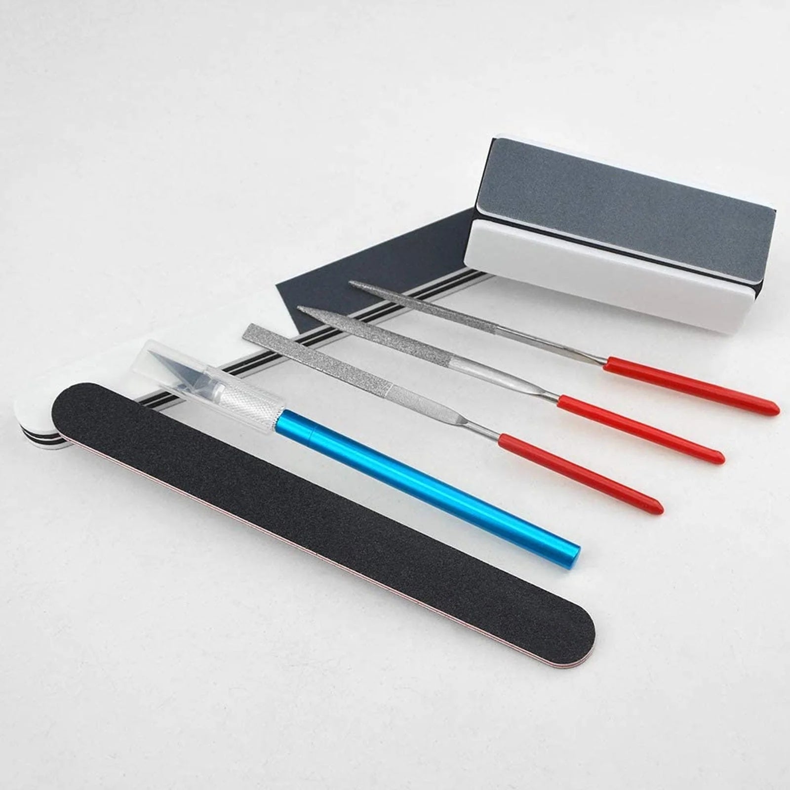 TSV 24Pcs Gundam Model Basic Tools Kit for Plastic Model Building C85343