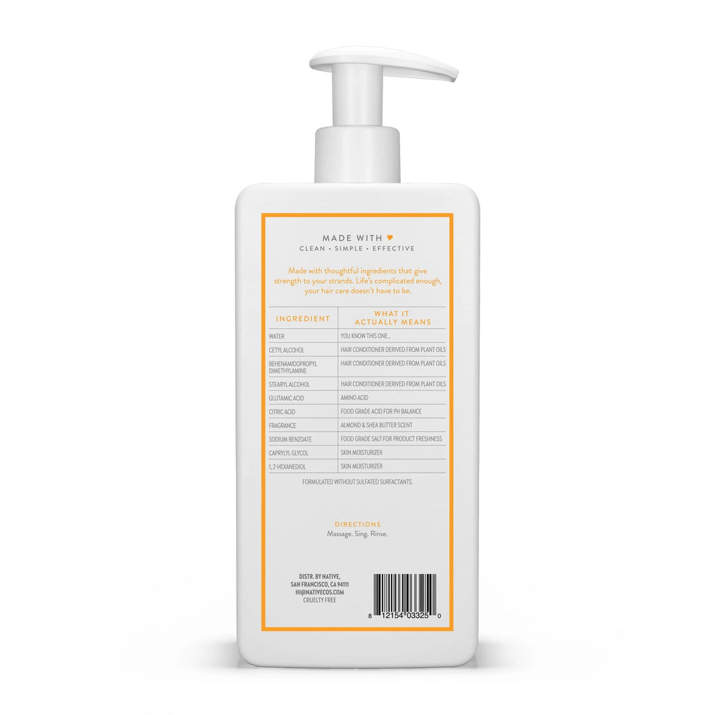 Native Strengthening Conditioner, Almond & Shea Butter, 16.5 oz X89770