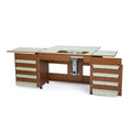 Arrow Sewing Cabinets Bertha Sewing Cabinet, Oak