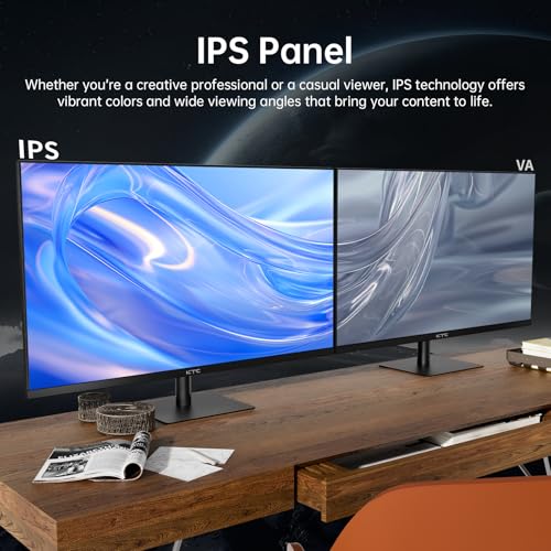 32 Inch 4K Smart Monitor with Google TV, Dolby Audio, HDR, KVM, USB-C 65W PD C7046