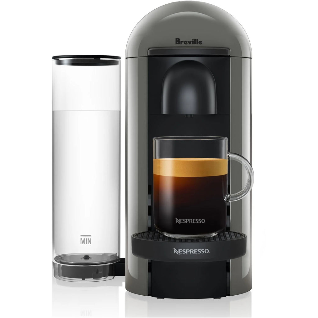 Nespresso VertuoPlus Coffee and Espresso Maker by Breville, Gray E1745