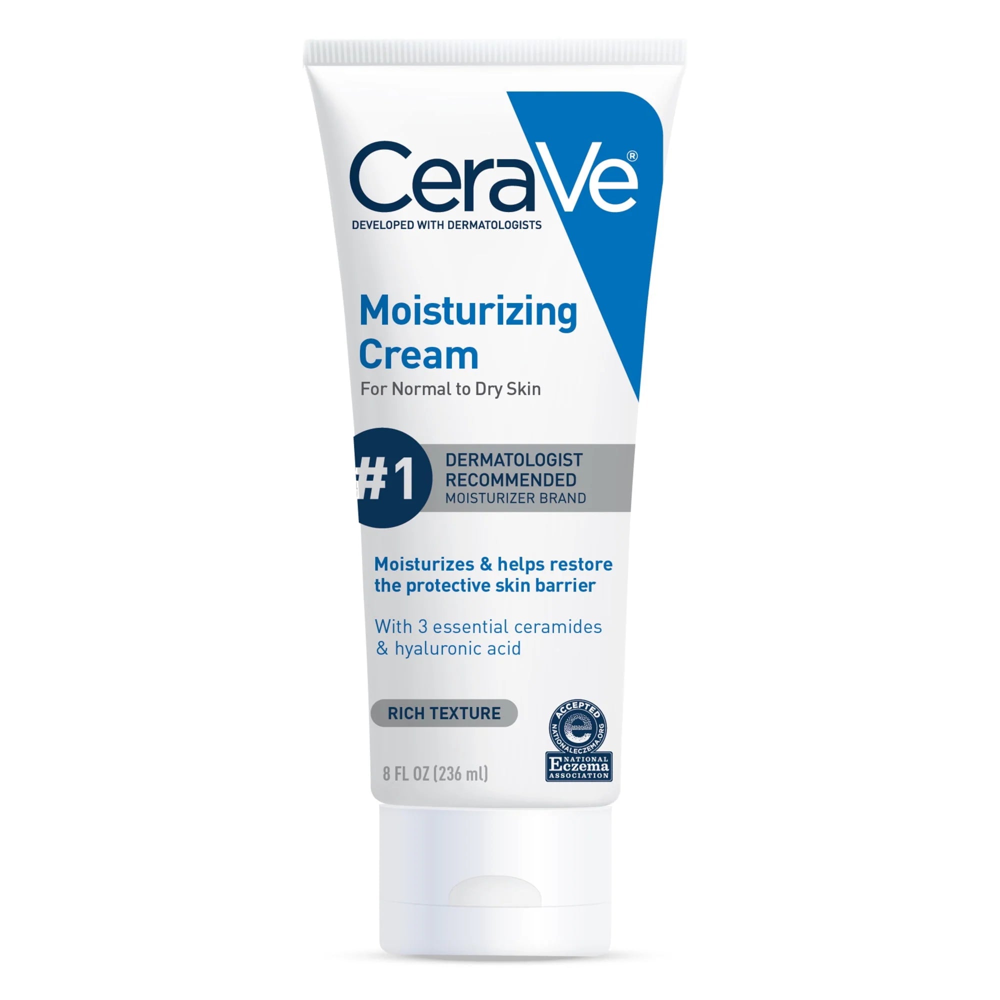 CeraVe Moisturizing Cream for Face and Body, 8 oz N970938