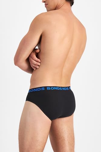 Bonds Classic Everyday Cotton Blend Brief Underwear for Men, 3-Pack N7748
