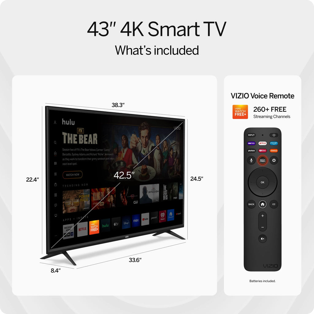 VIZIO 43" Class V-Series 4K UHD LED Smart TV J232360