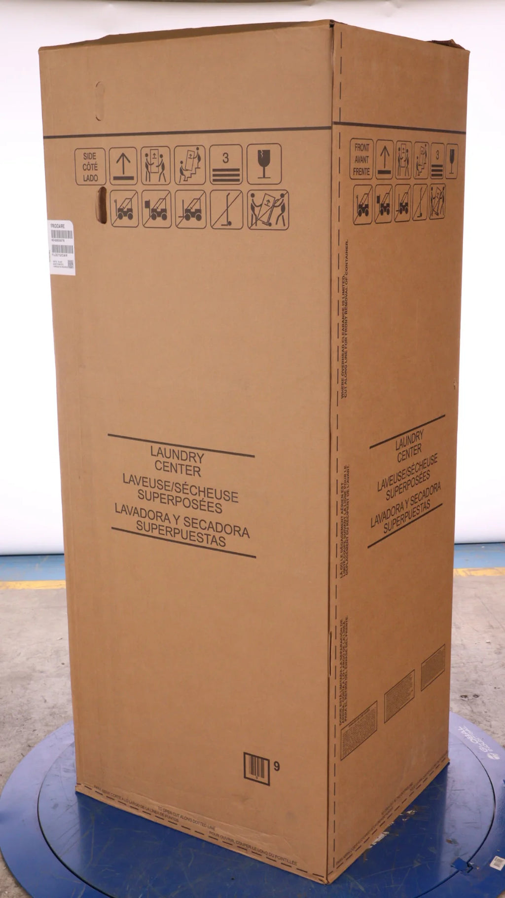FRIGIDAIRE 27 in. White Electric Laundry Center Washer and Dryer J26050