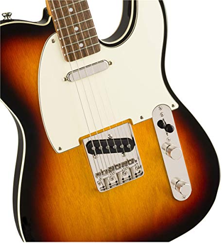 Squier Classic Vibe 70s Thinline Telecaster Electric Guitar Natural Maple Fingerboard W3907