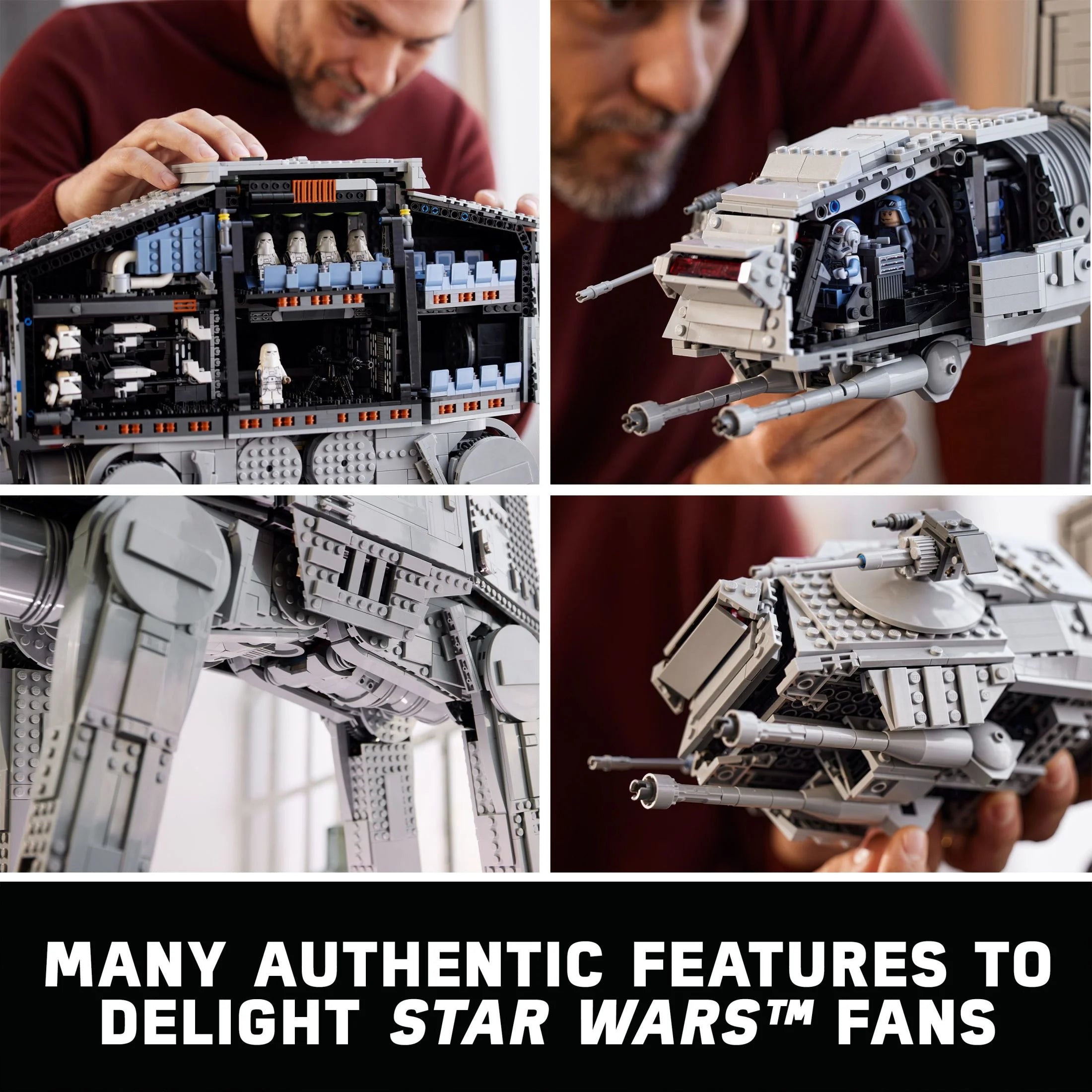 LEGO Star Wars AT-AT Walker 75313 Buildable Model for Adults T369938
